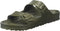 BIRKENSTOCK UNISEX ARIZONA ESSENTIALS SLIDE-ON SANDAL - MEN 9 WOMEN 11 - KHAKI - Like New