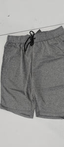 BLU ROCK LOOSE FIT TECH FLEECE SHORTS HEAT SEAL ZIPPER POCKET SIZE: L - CHARCOAL - Brand New