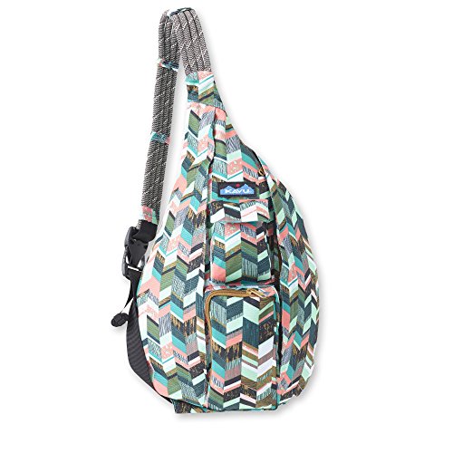 KAVU ORIGINAL ROPE SLING PACK ADJUSTABLE ROPE SHOULDER STRAP ONE SIZE - COASTAL - Brand New