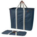 CLEVERMADE COLLAPSIBLE LAUNDRY TOTE - NAVY NOIR - Like New