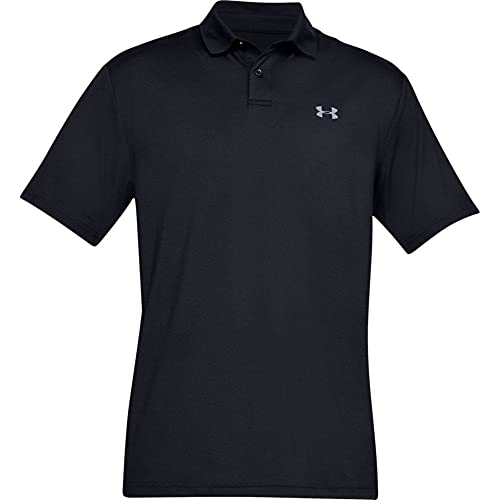1342080 Under Armour Men's Performance 2.0 Golf Polo Black S - Brand New