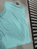 KICK START GEAR SPORTSWEAR SLEEVELESS SHIRT - SIZE: MEN M - AQUA - Brand New