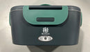 BEVCEKNS ELECTRIC LUNCH BOX 3 IN 1 PORTABLE HEATING 1.5L STAINLESS - BLUE/GREEN - Like New