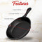 NutriChef Pre-Seasoned Cast Iron Skillet Pans 3 Pieces Frying Pan NCCI76 - BLACK Like New