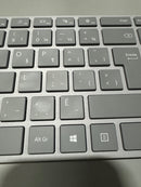 Microsoft Surface Wireless Keyboard French/Canadian WS2-00002 - Platinum Like New