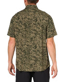 UNIONBAY MEN'S SHORT SLEEVE RAYON BUTTON UP WOVEN SHIRT MEN L CANTEEN - NEW - Brand New
