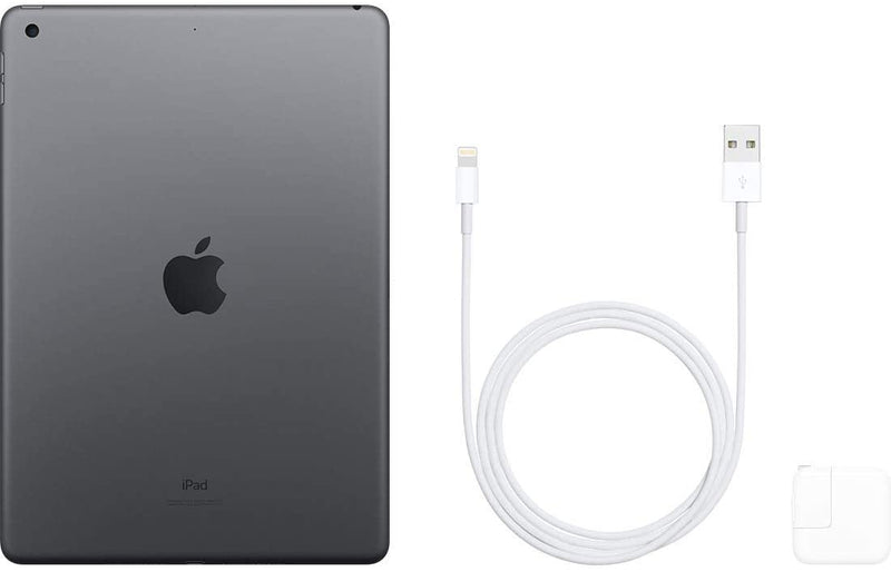 Apple 10.2" iPad 7th Generation 128GB Wi-Fi Space Gray MW772LL/A Late 2019 Like New