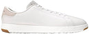 W02897 COLE HAAN WOMEN GRANDPRO TENNIS LEATHER OXFORD, WHITE, SIZE 10 - Like New