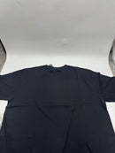 PACIFIC POLO CLUB BLACK SOLID CREWNECK T-SHIRT - SIZE: MEN L - BLACK - Brand New