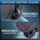 CHAMPKEY 1200D SOFT PADDED GOLF TRAVEL BAG WITH SUPPORT ROD - BLACK - Like New