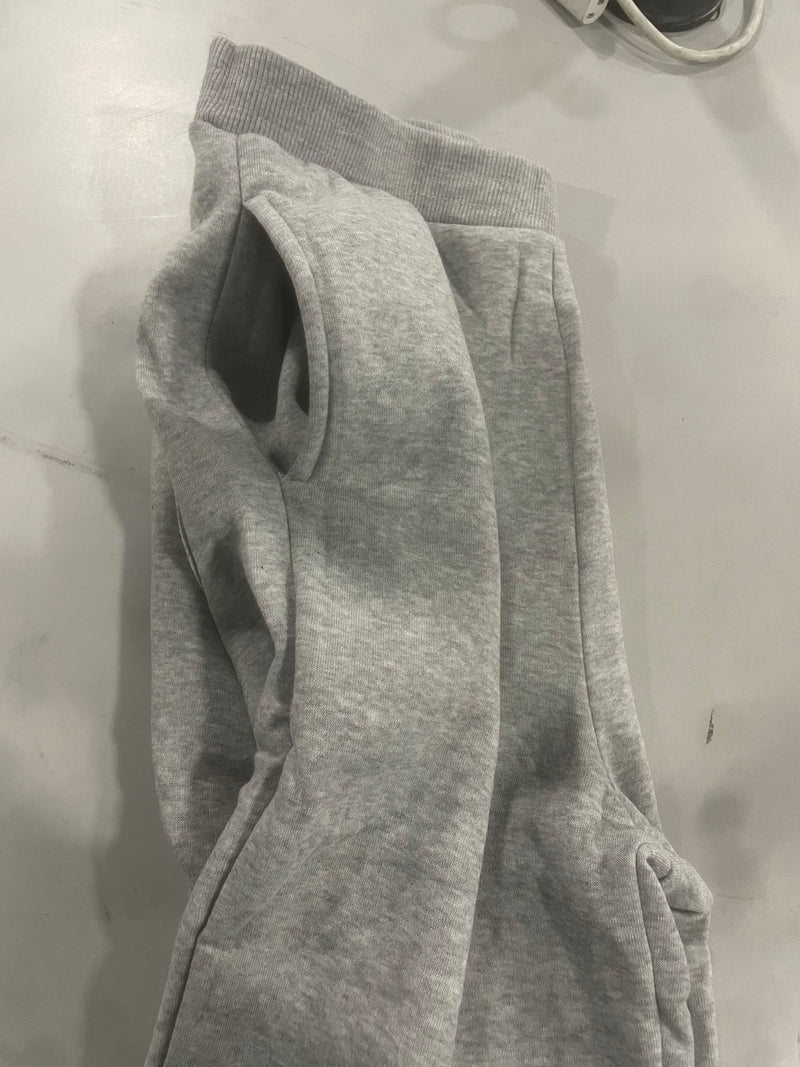 EMBER GEAR SLIM-FIT FLEECE JOGGER SWEATPANTS  POCKETS - SIZE: XL - HEATHER GRAY - Brand New