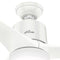 HUNTER FAN 54 IN CONTEMPORARY FRESH WHITE INDOOR CEILING FAN - WHITE - Like New