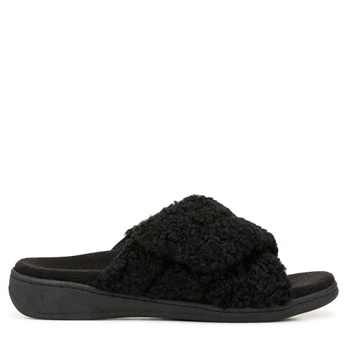 J0895F1001 Vionic Women's Relax Ii Slipper Black Size 7 - Like New