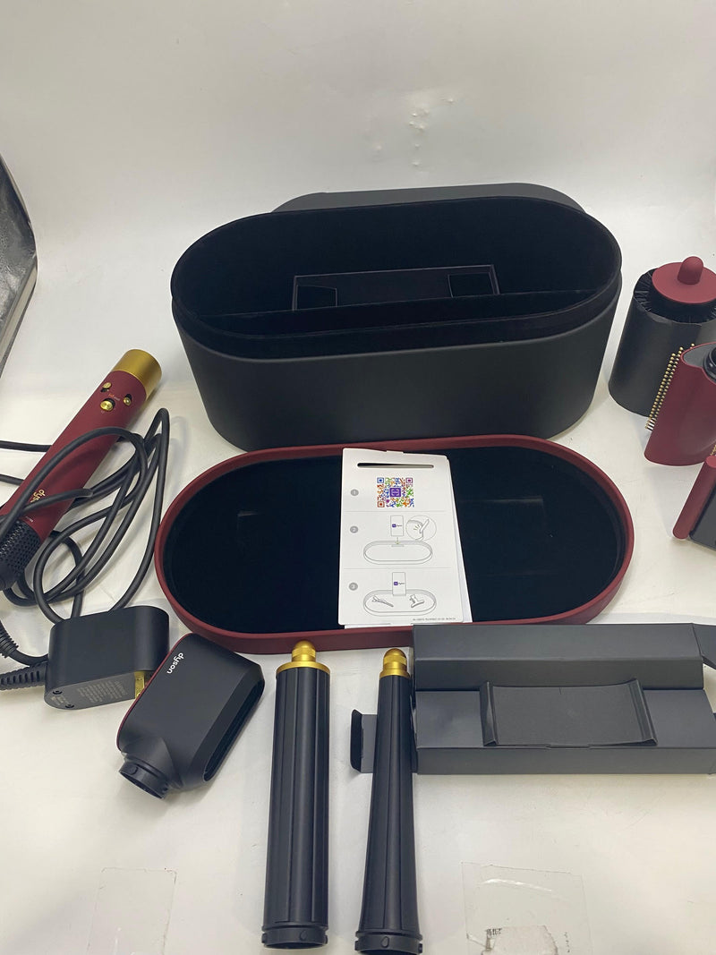 DYSON AIRWRAP I.D.™ MULTI-STYLER AND DRYER STRAIGHT+WAVY - RED GOLD - Like New
