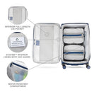 TRAVELPRO VERSAPACK+ LIGHTWEIGHT SOFTSIDE EXPANDABLE CHECKED LUGGAGE - BLUE - Like New