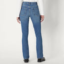 AMAZON ESSENTIALS WOMEN MEDIUM STRETCH SLIM-FIT MID-RISE JEANS - SIZE 14 - BLUE - Brand New