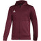 FQ0087 Adidas Issue Full Zip Jacket Team Collegiate Burgundy Melange XL Like New