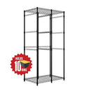 SAFERACKS BIN STORAGE RACK FOR 12 GALLON STORAGE TOTES BINS NOT - Scratch & Dent