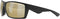 Costa Del Mar Men's Reefton Rectangular Sunglasses - Sunrise Silver/Blackout Like New