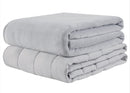 DEGREES OF COMFORT WEIGHTED BLANKET 25 POUNDS 60X80 QUEEN SIZE - GRAY - Brand New