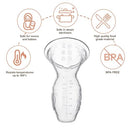 HAAKAA Silicone Breastfeeding Manual Breast Milk Pump 4 oz - Clear - Like New