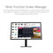 LG UltraFine 22" 4K IPS LED Monitor for MacBook Pro USB-C Black 22MD4KA-B - Like New