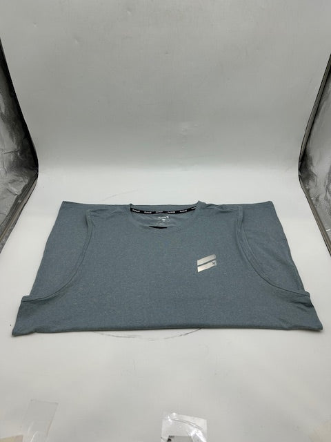 HURLEY EXIST BREATHE TANK HEATHERERD - SIZE: MEN XL - GLADIATOR GRAY - Brand New
