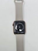 APPLE WATCH SERIES 4 (GPS + CELLULAR, 44MM) - GOLD CASE/STONE SPORT BAND - Like New