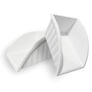 SMASENER Rain Gutter Downspout Splash Blocks, 2 Pack, Sturdy Splash Blocks White - Like New