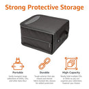 AMAZON BASICS POLYURETHANE CD/DVD BINDER 400-CAPACITY BLACK YBB12400R2 - Like New