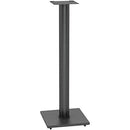 ATLANTIC BOOKSHELF SPEAKER STANDS - STEEL CONSTRUCTION, 77335799 - BLACK 2 PACK - Like New