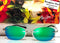 MAUI JIM AKI AKI MATTE SILVER FRAME POLARIZED GREEN MIRROR - Scratch & Dent