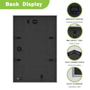 FrameWorks 11x17 Picture Frame Aluminum Frame w/Tempered Glass - Black - Brand New