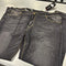BLU ROCK MEN'S CASUAL FLEX STRETCH SLIM STRAIGHT JEANS - SIZE: 40X31 - JET BLACK - Brand New