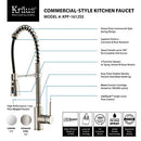 Kraus KPF-1612 Single Lever Pull Down Kitchen Faucet Chrome - Brand New