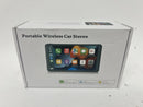 HIEHA PORTABLE WIRELESS CAR STEREO APPLE CARPLAY ANDROID AUTO BACKUP 9 - BLACK - Like New