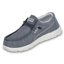 Haiwin Men's Casual Slip-on Loafers | Walking Shoes with Arch Support Dark Gray - Brand New