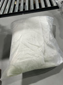 EVOLIVE FULL SIZE WATERPROOF MATTRESS PROTECTOR WHITE 54IN BY 75IN - WHITE - Like New