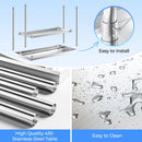 NUUK STAINLESS STEEL WORK TABLE 24 X 48 COMMERCIAL KITCHEN PREP TABLE - SILVERY - Brand New
