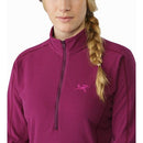 ARC'TERYX DELTA LT ZIP NECK WOMENS - SIZE: WOMEN L - LT CHANDRA - Brand New