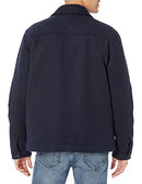 Amazon Essentials Men's Wool Blend Bomber Jacket Navy L - Brand New