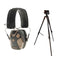 BOG-POD DEATHGRIP 9"-59" ALUMINUM TRIPOD, BLACK W/ E-MAX PRO EARMUFFS, FDE,BLACK - Like New
