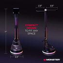 Monster Dual Gaming Headset Stand with 4 USB 3.0 Ports, and RGB LED Effects Like New