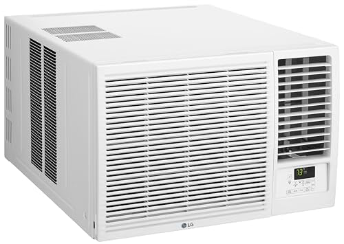 LG 18,000 BTU Window Air Conditioner Heat 230/208V 1,000 Sq.Ft. LW1823HR - WHITE - Brand New