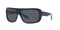 RAY-BAN RB2196 BLAIR RECTANGULAR SUNGLASSES BLUE FRAMES, BLUE LENSES 64MM - BLUE - Like New