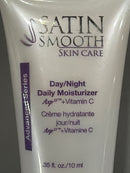 SATIN SMOOTH SKIN CARE DAY/NIGHT DAILY MOISTURIZER - WHITE - Brand New