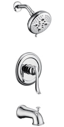ELLO&ALLO TUB AND SHOWER FAUCET SET, BATHROOM SYSTEM, VITEK - OIL RUBBER BRONZE - Like New