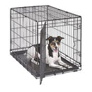 NEW WORLD MIDWEST HOMES FOR PETS 30" NEW WORLD CRATE FOR MEDIUM BREEDS - BLACK - Like New