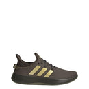 Adidas Women's Cloudfoam Pure Sneaker Shadow Olive/Strata Gold Metallic Size 8.5 - Like New