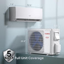 TURBRO LAPLAND 12,000 BTU SINGLE ZONE MINI SPLIT AC R32 707-SU-LL12K11 - WHITE - Brand New